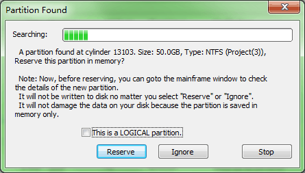 Partition Recovery