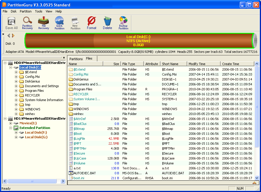 File List Screen