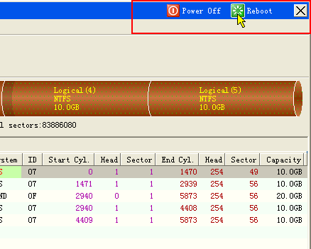 how do i use symantec ghost 11.5 to restore to a partition